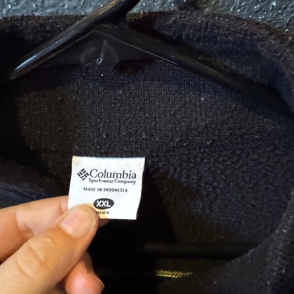 Columbia Oregon Ducks Black Fleece Jacket Size XXL - Picture 4 of 5